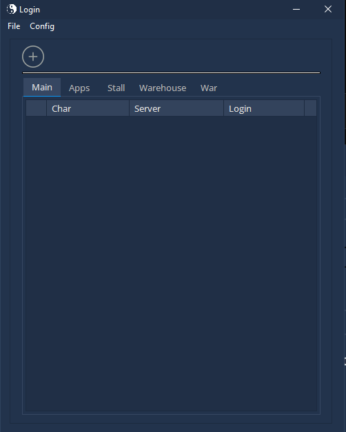 Login/Relog